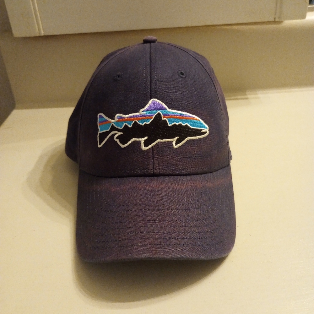 Patagonia Fitz Roy Trout Men's Flex Fit Hat - Picture 2 of 10